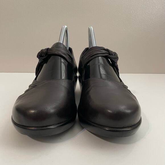 Dansko Ainsley Platform Mary Jane Comfort Clogs Leather Dark Brown Women’s sz 9 - Picture 5 of 13